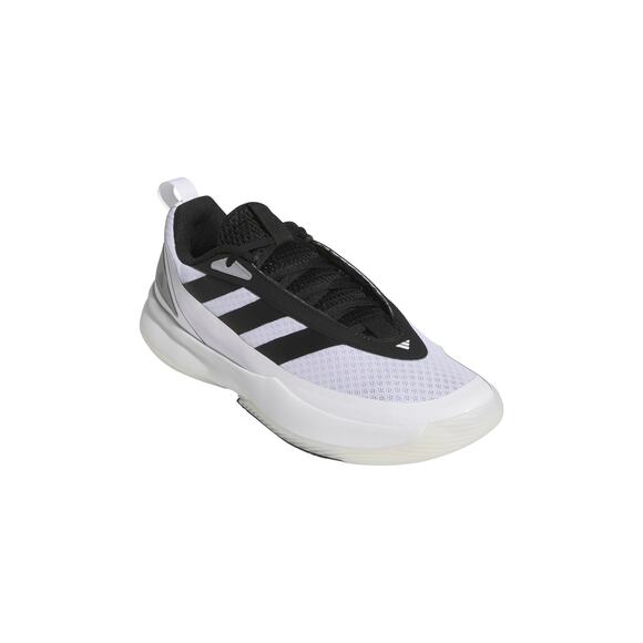 NWT adidas Unisex Front Court Sneakers, White/Black/White, Size 9 Men / 10 Women